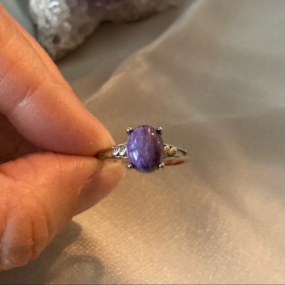 Charoite Rings - Picture 5 of 10